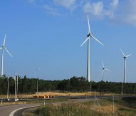 Windmills on the west coast, Sweden