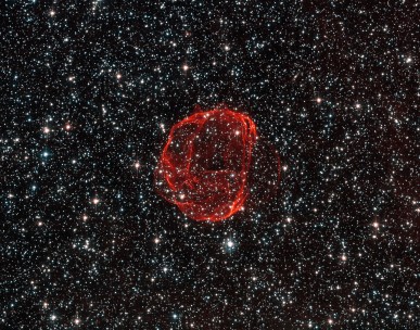 Remains of a star gone supernova