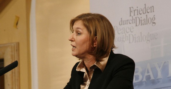 Tzipi Livni during a previous event in Germany
